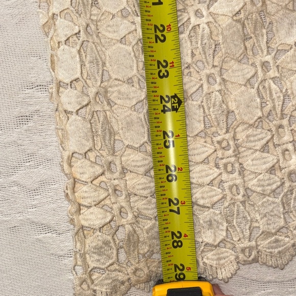 Romeo+Juliet Couture Ivory Crochet Lace Midi Dress BNWT - Picture 4 of 14